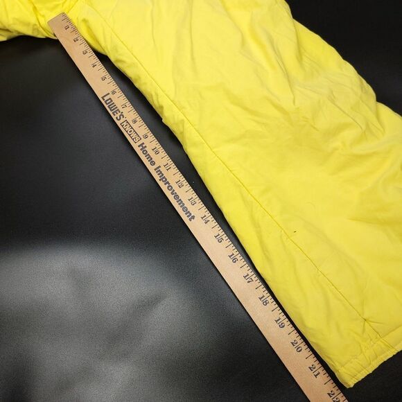 Vintage FILA 80s 90s Bright Yellow Snow Winter Ski Jumpsuit 42 Gorpcore Coverall - Picture 6 of 14